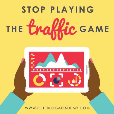  If you’re sick of playing the traffic game, don’t miss these tips for converting your blog’s visitors into an audience that sustains your blogging business.