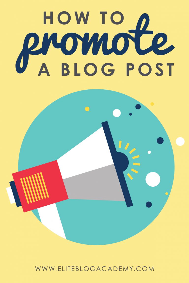How to Promote Your Next Blog Post