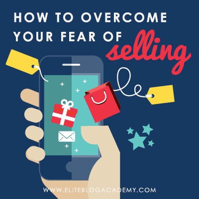 Hesitant to sell products on your blog? Selling can be scary, but it can also transform your business! Check out these tips to overcome the fear of selling and turn your blogging business into a money-making machine!