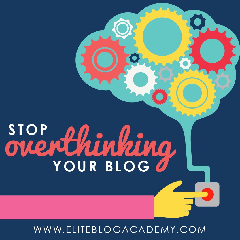 Do you suffer from overthinkitis? If you're struggling to move forward with your blog, here are six signs you might be overthinking your blog content and, more importantly, tips on how to move into action mode.