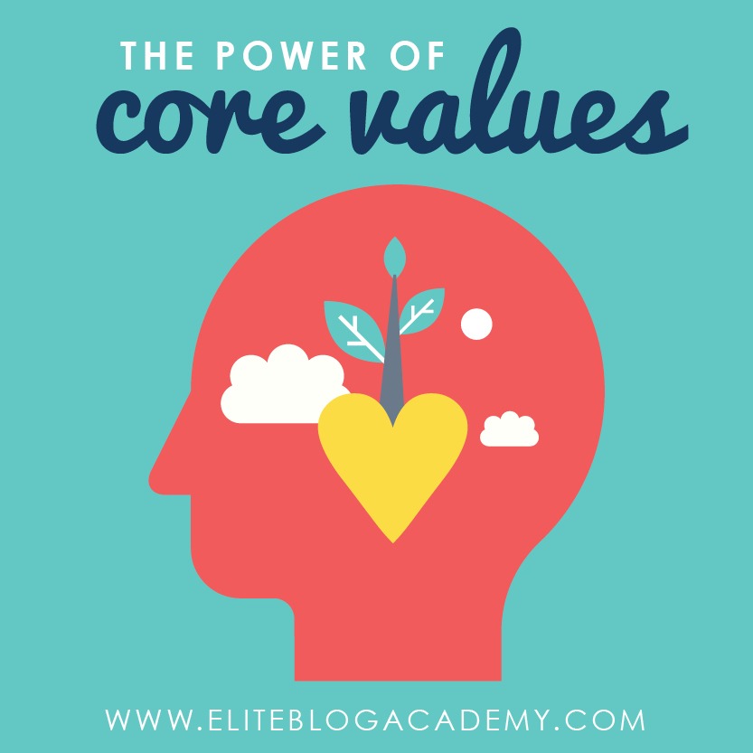 What drives you to move your blog forward? Our core values are at the heart of who we are as bloggers and as people, and in this post, we're looking at how to use those core values to keep moving forward in our blogging journey (and in life!)