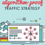 Devastated by Facebook’s new algorithm change? You could be relying too much on external social media platforms to grow your blog. Check out these tips for how to build a better traffic strategy that works no matter what curveballs social media platforms throw your way. #eliteblogacademy #growyourtraffic #makemoneyblogging