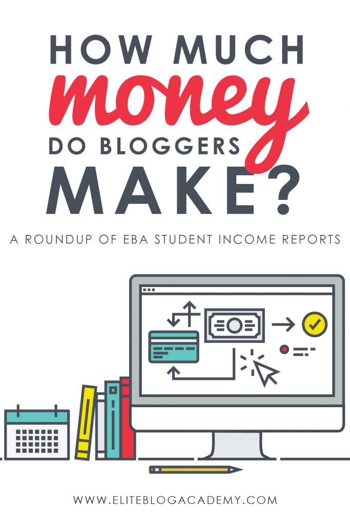 Curious about how much money bloggers actually make? The truth is, there is more than one way to earn income online, and the sky's the limit! These Elite Blog Academy students and alumni share their income reports and some tips on how you can make money with your blog, too!