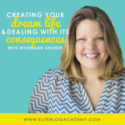 Ever dream about creating a successful blogging business so that all your problems can disappear? Unfortunately for all of us, that's not really the way life works! And while sometimes more money does bring a different set of problems, that's not a good reason to give up. Don't miss these five important lessons from Rosemarie Groner about life, success, and bouncing back from curveballs!