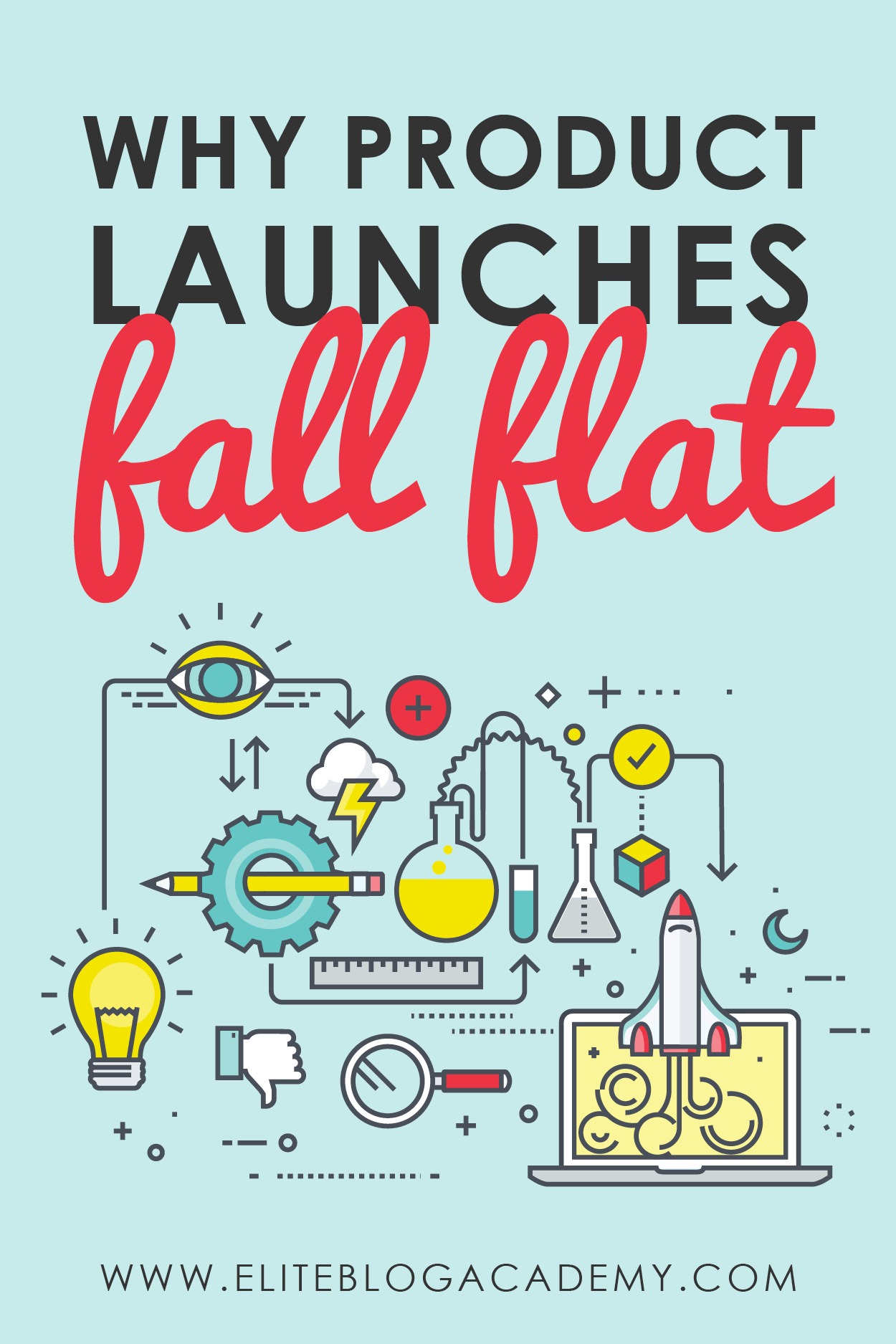 Worried your blog’s first product launch will fail? Launching any new product can be scary, but don’t let it stop you — you can actually learn from others’ mistakes! Check out these 6 reasons product launches fail (and how to avoid them).