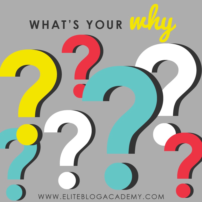 When it comes to your goals, what’s your big why? When we clarify what our WHY is, it gives us the purpose and the motivation we need to stick to our goals and start creating a life we love. Don't miss these 3 steps you need to take to find a WHY bigger than yourself! #eliteblogacademy #doitscaredpodcast #ruthsoukup #findyourwhy