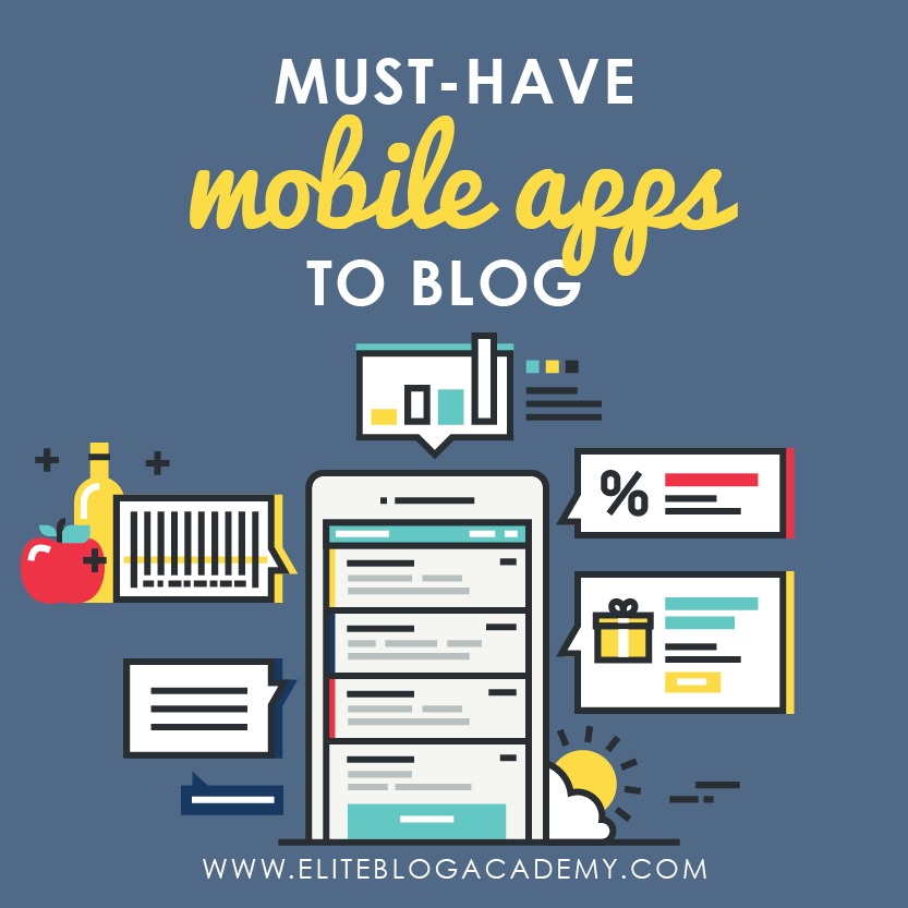 Feeling like you never have enough time to work on your blogging business? These mobile apps can save you a ton of time! From editing your photos to writing posts, you can do just about anything for your blog from the palm of your hand. #bloggingbusiness #mompreneur #girlboss #bloggingtips